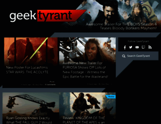 geektyrant.com screenshot