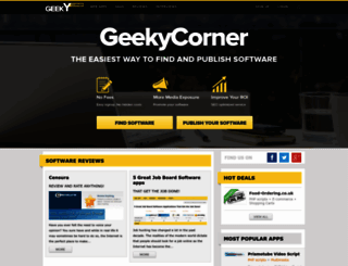 geekycorner.com screenshot