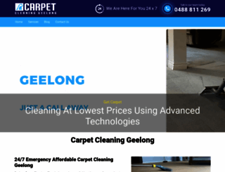 geelongcarpetcleaning.net.au screenshot