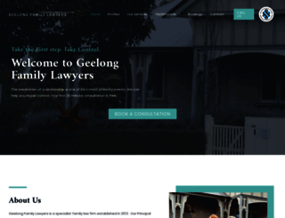 geelongfamilylawyers.com.au screenshot