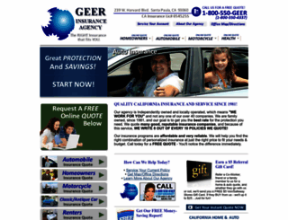 geerinsurance.com screenshot