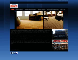 gehantexcarpets.com screenshot