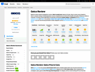 geico.knoji.com screenshot