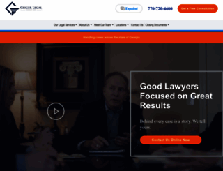 geiger-legal.com screenshot