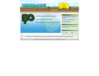geisermiser.com screenshot