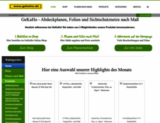 gekaho.de screenshot