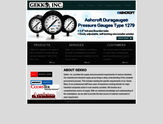 gekko-inc.com screenshot