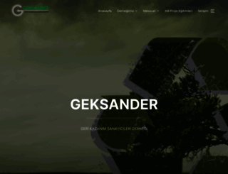 geksander.org screenshot