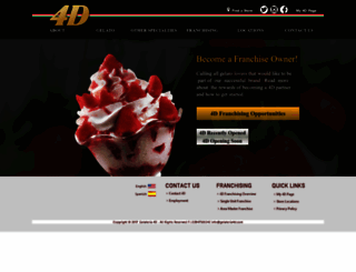 gelateria4d.it screenshot