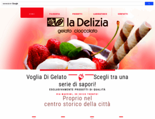 gelateriatrentoladelizia.com screenshot