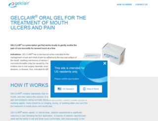 gelclair.com screenshot