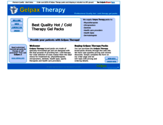 gelpaxtherapy.com screenshot