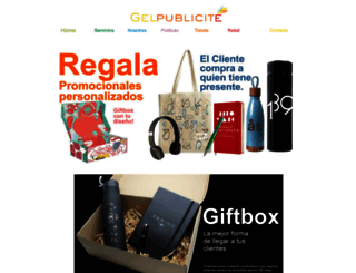 gelpublicite.com screenshot