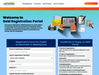 gem-registration.com screenshot