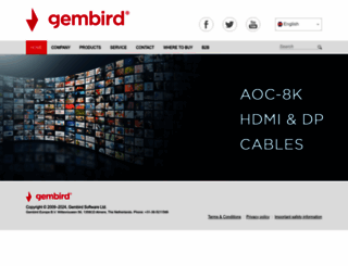 gembird.com screenshot