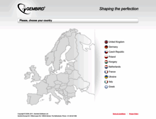 gembird.eu screenshot