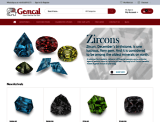 gemcal.com screenshot
