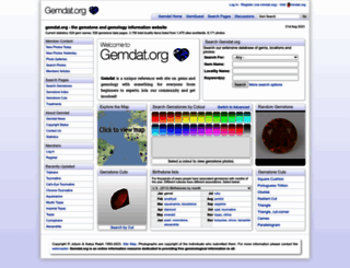 gemdat.org screenshot
