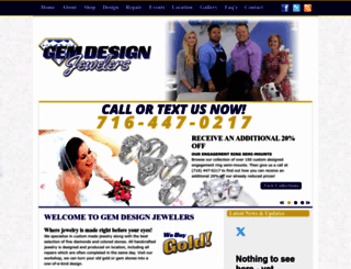 gemdesignjewelers.net screenshot