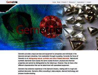 gemetrix.com.au screenshot