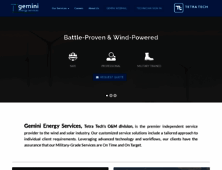 geminienergyservices.com screenshot