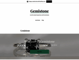 gemistone.fashion.blog screenshot