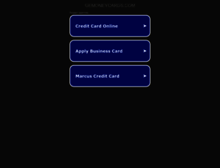 gemoneycards.com screenshot