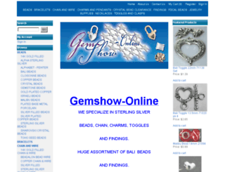 gemshow-online.com screenshot