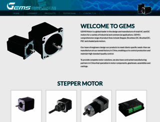 gemsmotor.com screenshot