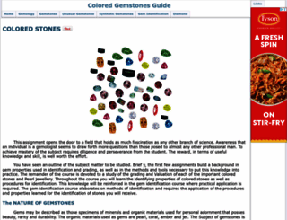 gemstones-guide.com screenshot