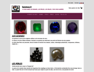 gemstones.fr screenshot