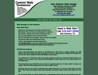 gemwebdev.com screenshot