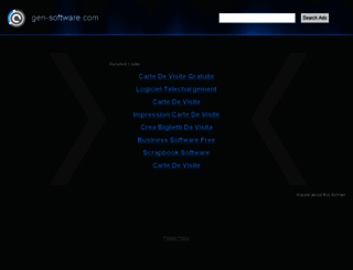gen-software.com screenshot