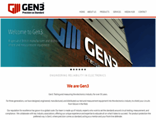 gen3systems.com screenshot