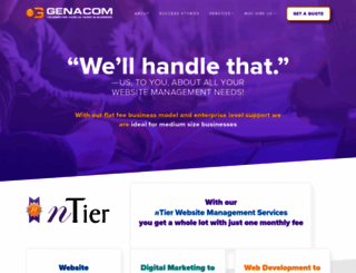 genacom.com screenshot