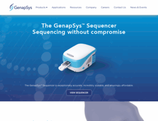 genapsys.com screenshot