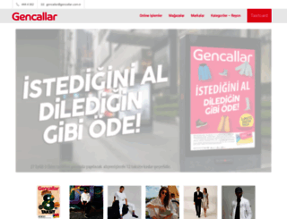 gencallar.com.tr screenshot