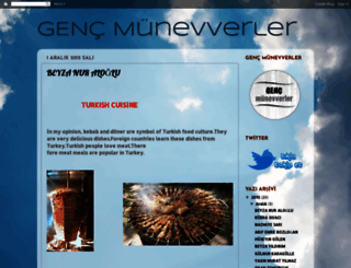 gencmunevverler.blogspot.com.tr screenshot