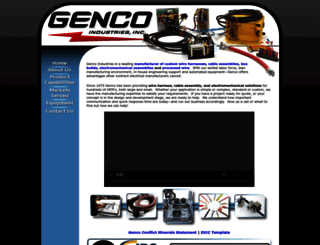 genco-industries.com screenshot