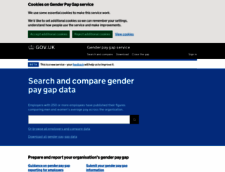 gender-pay-gap.service.gov.uk screenshot