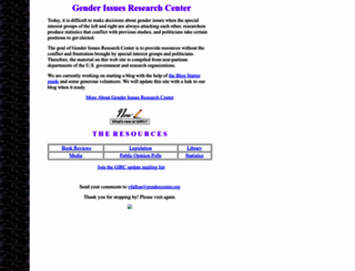 gendercenter.org screenshot