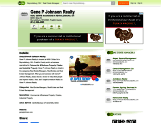 gene-p-johnson-realty.hub.biz screenshot