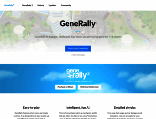 gene-rally.com screenshot