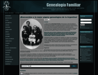 genealogiafamiliar.net screenshot