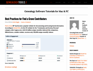 genealogytools.com screenshot
