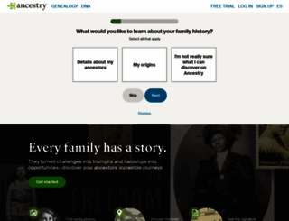 geneer.genealogy.com screenshot
