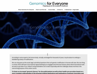 geneforum.org screenshot
