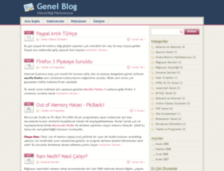 genelblog.com screenshot