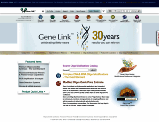 genelink.com screenshot