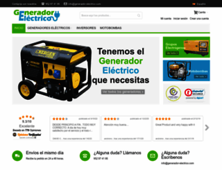 generador-electrico.com screenshot